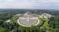 Hala Stulecia, WrocÃâaw, UNESCO, Poland, 08.2017, aerial view